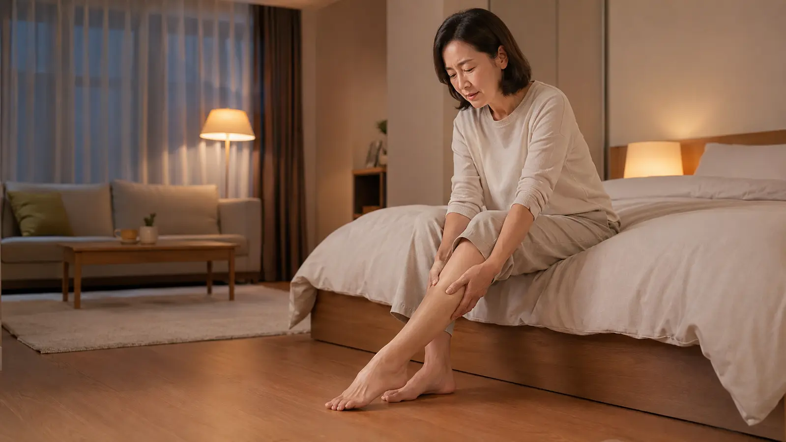 부산 하지불안증후군, 움직여야 편해지는 다리 불편감을 구분합니다