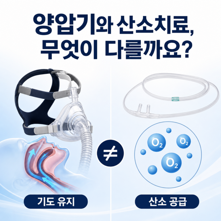 부산 수면클리닉, 양압기와 산소치료는 무엇이 다를까요? | 서면굿모닝이비인후과