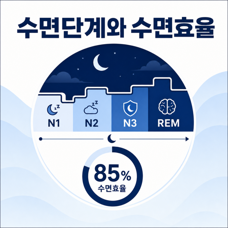 부산 수면다원검사, 수면단계와 수면효율은 무엇을 뜻하나요? | 서면굿모닝이비인후과