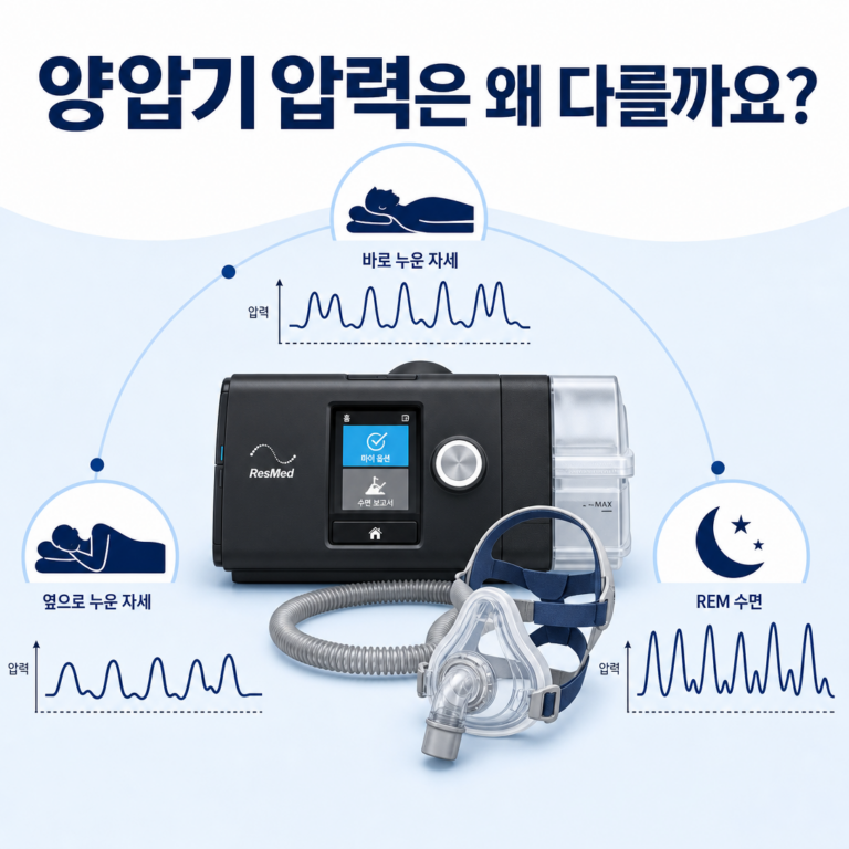 부산 수면클리닉, 양압기 압력은 왜 사람마다 다를까요? | 서면굿모닝이비인후과
