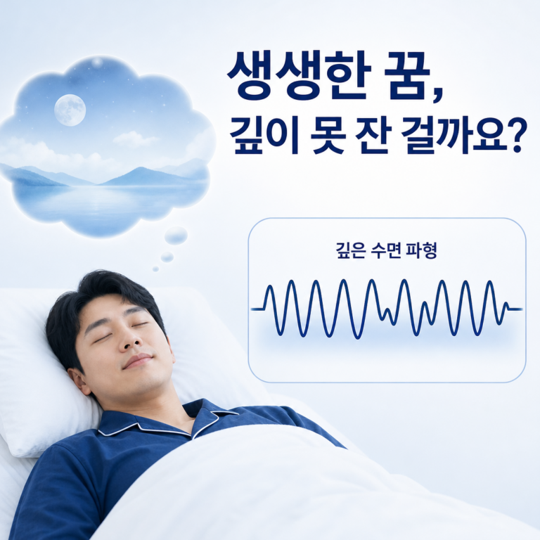 부산 수면클리닉, 꿈을 생생하게 기억하면 깊이 못 잔 걸까요? | 서면굿모닝이비인후과