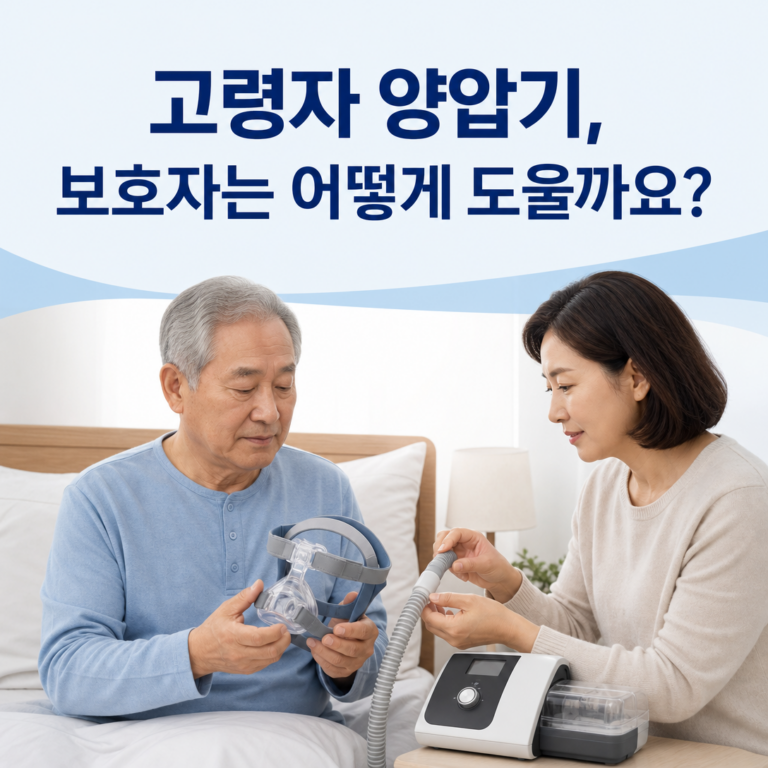 부산 수면클리닉, 고령자의 양압기 착용을 보호자가 돕는 방법 | 서면굿모닝이비인후과