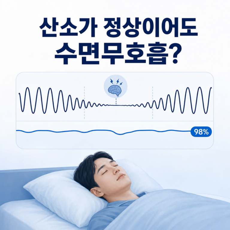 부산 수면다원검사, 산소포화도가 정상이어도 수면무호흡증일까요? | 서면굿모닝이비인후과