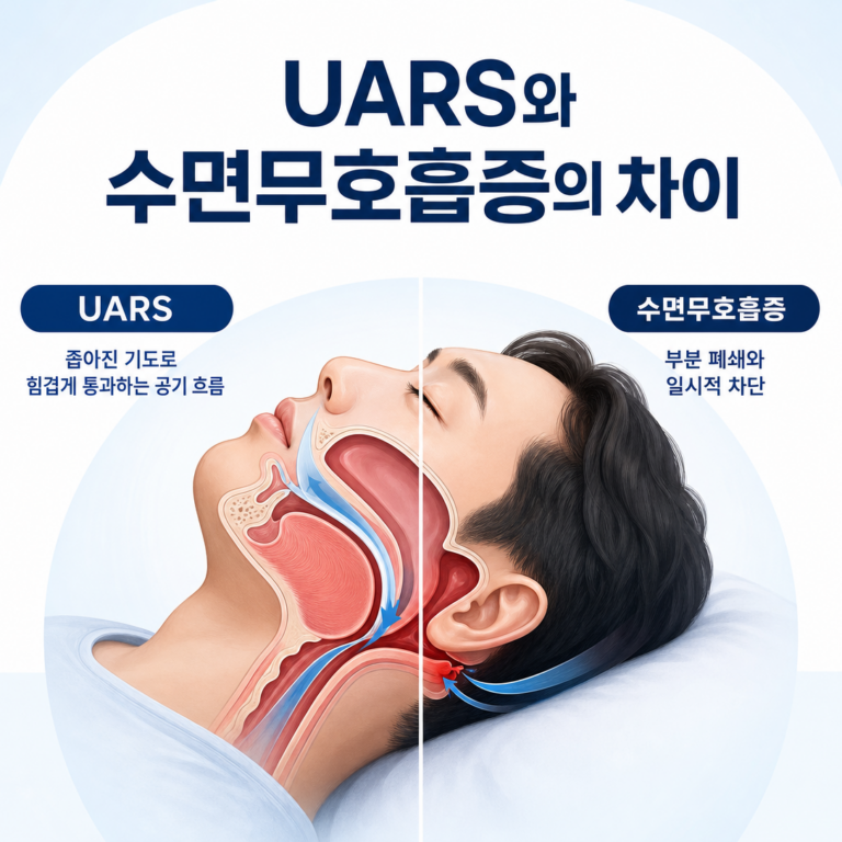 부산 수면다원검사로 보는 UARS와 수면무호흡증의 차이 | 서면굿모닝이비인후과